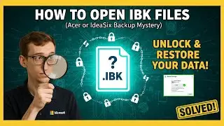 How to Open IBK Files (Acer or IdeaSix Backup)