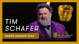 Tim Schafer discusses his fashion faux pas at the BAFTAs | BAFTA Games Awards 2022