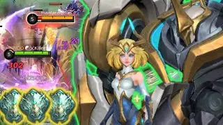 Cara Main Hero Terbaru Edith Di Rank Epic || mlbb