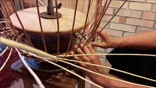 МК от Юриса плетение хлебницы часть 3