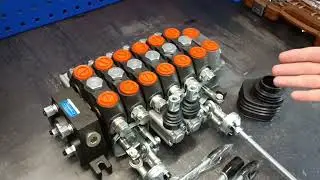 6 рс100  с Джойстиками DCV100/6 Китай+клапана,альтернатива Болгарскому 6рс100 на Экскаватор МТЗ ЮМЗ