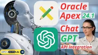 🤖 The Future of Development - Configuring AI Assistant API for Oracle APEX openAI ChatGpt