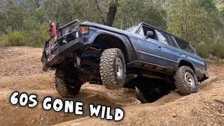 Walhalla Day Drive in the Wagon and 60 series | Coils Vs Leaf springs