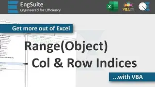 Get Cell Column and Row Index - Excel VBA