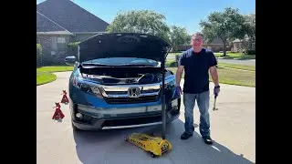 2016-2022 Honda Pilot 55,000 mile service - Oil Change and Tire Rotation