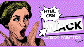 Cursor Animation Only Using HTML & CSS Only || Unlock the Magic of Cursor Animation with HTML & CSS!