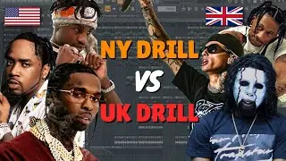 NY DRILL vs UK DRILL: Which Beat is Better? [FL Studio Drill Beat Tutorial]