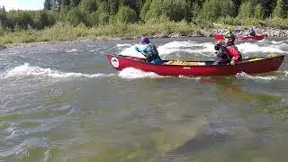 BC Whitewater Canoeing Fun