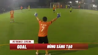 FC TỰ DO VS FC D4  Trận hoà đầy cảm xúc trên sân khách | Hồ Đền Lừ Stadium
