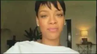 Rihanna sends a message to a school in Dublin