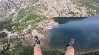 Hike and fly Speedflying