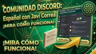 Linguaffinity Institute DISCORD COMMUNITY to learn Spanish: Look how it works. 