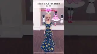 Dress to impress but the theme is coronation 👸|| #roblox #dresstoimpress