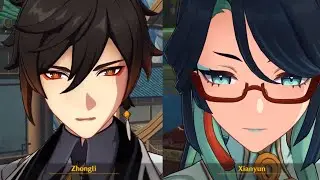 [SPOILER] Zhongli Meets Cloud Retainer Genshin Impact Full Cutscene