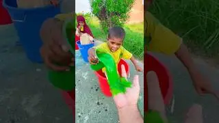wow 😳 colorfully water 💦 fun 😊
