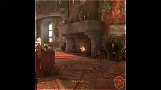 🔥🦁 Gryffindor Common Room 💫❤️ | #HogwartsLegacy ✨
