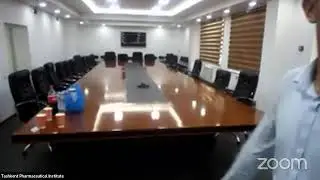 Зал персональной конференции Tashkent Pharmaceutical Institute