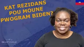 Kat Rezidans Pou Moune Ki Te Antre Sou Pwogram Biden | Avoka Bianca