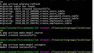 ##10 resources route in laravel   and  Migrations  [select | update |delete |insert ]