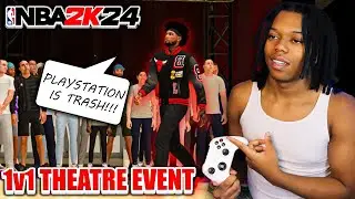 My Floor-Spacing Slasher Took Over The 1v1 Court In NBA 2K24! Best Build in NBA 2K24!