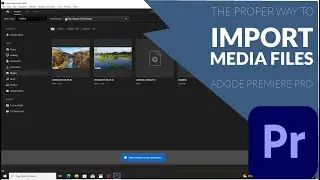 Master Adobe Premiere Pro: Import Media Files Like a Pro!