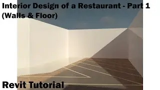Revit Tutorial - Interior Design of a Restaurant (Part 1)