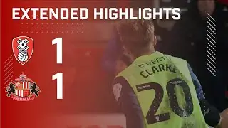 Extended Highlights | Rotherham United 1 - 1 Sunderland AFC