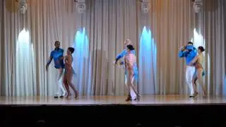 Yamulee performs New routine, Volare, at the Houston Salsa Congress 2014