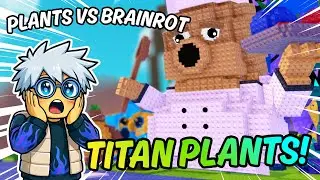 Growing TITANIC Plants in Roblox Plants vs Brainrot!!
