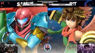 Valhalla III - myR | quiK (Samus) Vs. Oración (Pit) - Pools B1 WSF - Ultimate