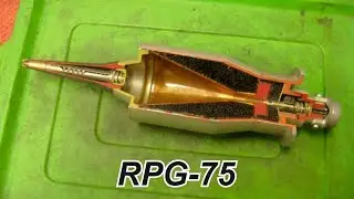 RPG 75 Anti-tank rocket launcher
