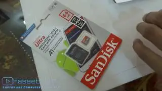 Unboxing SanDisk Ultra microSD UHS-I 64GB 100Mbps