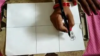 Easy mehendi design for practice #arebicmehendi, #learnmehendi, #begannermehendi,