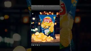 Пачка чипсов в Adobe Photoshop | Mockup