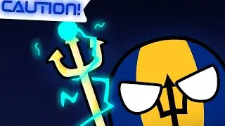 The Bajan Lightning | Countryballs Animation