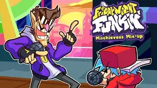 Friday Night Funkin-Mischievous Mix-Up (Vs. Waluigi) V1 (fnf mods)