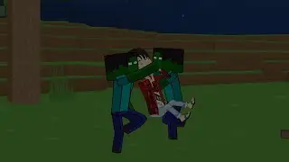 Terjebak Di Dunia Minecraft | Yu Animation