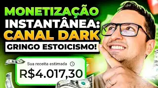 QUER SABER COMO EU MONETIZEI UM CANAL DE ESTOICISMO EM 19 DIAS SÓ COM 8 VIDEOS?  (FÁCIL DEMAIS)