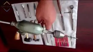 Hand Brace | Hand Tool | How to Drill with a Brace and Bit