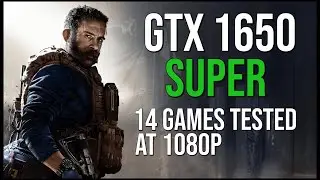 GTX 1650 SUPER + RYZEN 5 3600 | 14 GAMES at 1080p