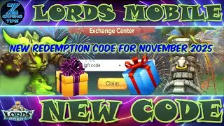 Lords mobile New Redeem Code | Redemption Code November 2025 | Lords Mobile Redemption Code - Part 1