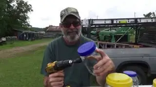 Making wax moth traps