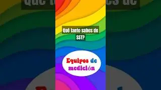 #cuantosabes sobre Equipos de Medición