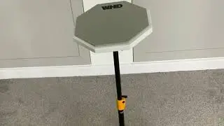Practice pad and stand unboxing