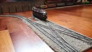 ВЛ 80 ( 1:87 ) сход на стрелках.