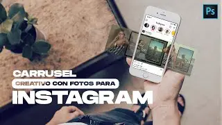 Como hacer un CARRUSEL CREATIVO de fotos para INSTAGRAM (Tutorial Adobe Photoshop)
