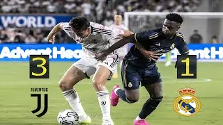 ملخص مباراة يوفينتوس Vs  ريال مدريد | استعدادات الأندية للموسم الجديد 2023-2024