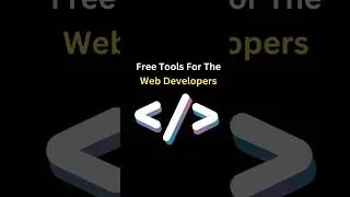 Free Tools For Web Developers 👩‍💻