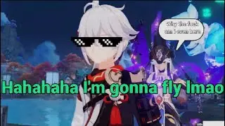 Genshin Impact: Kazuha's Flight into the next nation! (Flying Glitch + Tutorial)