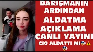 Ece Ronay ve Cioman barıştı mı. Ece ve Cio nun barışmasının ardından canlı yayın aldatma konusu.